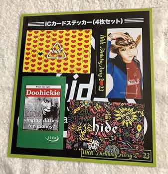 ☆hide　サインステッカー入りジャガー☆ ☆hide サインステッカー入りジャガー hide サインステッカー